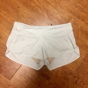 lululemon speed shorts size 6